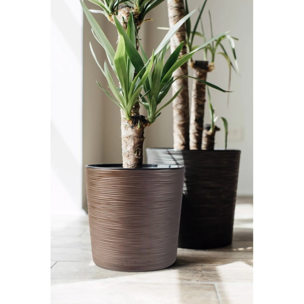 Кашпо пластиковое d31 см h29 см 7,5 л La Decoro пралине