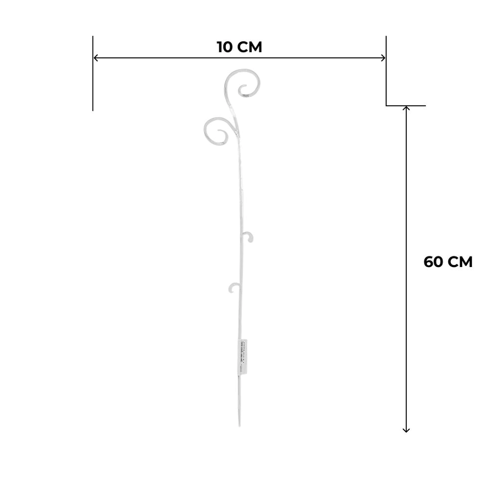 Опора для орхидей 60 см прозрачная