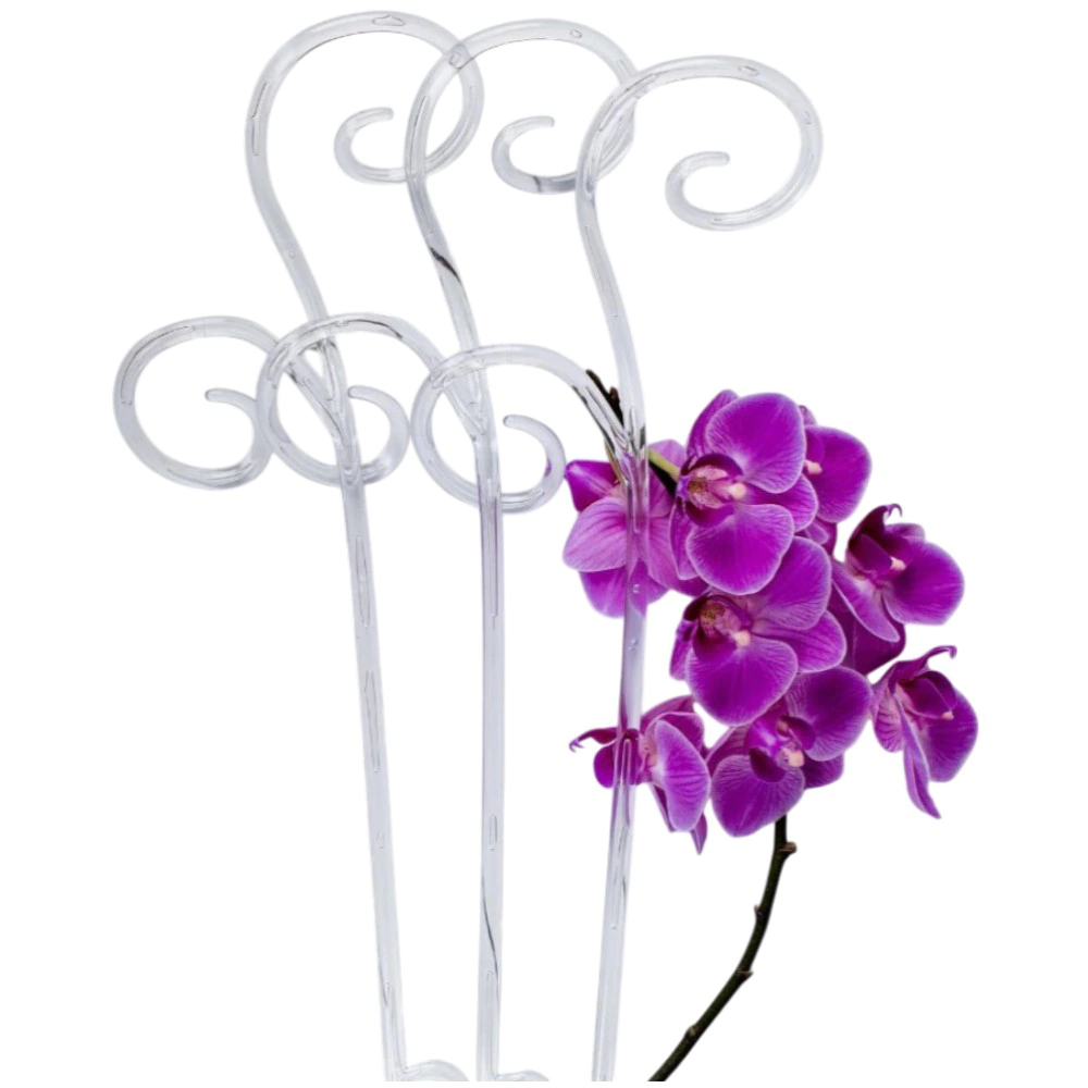 Опора для орхидей 60 см прозрачная