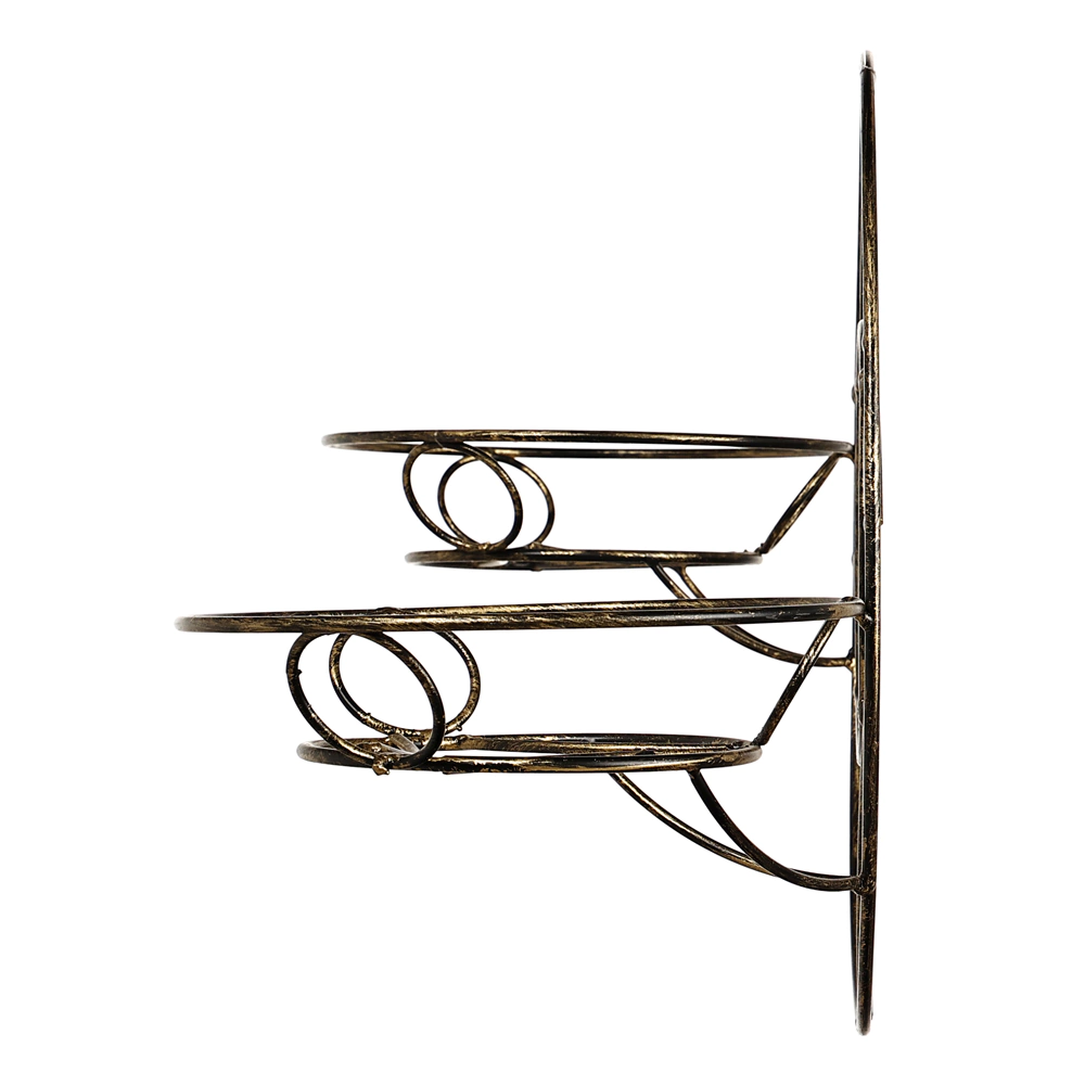 Подставка для цветов настенная на 2 горшка 35,5х57х22,5 см