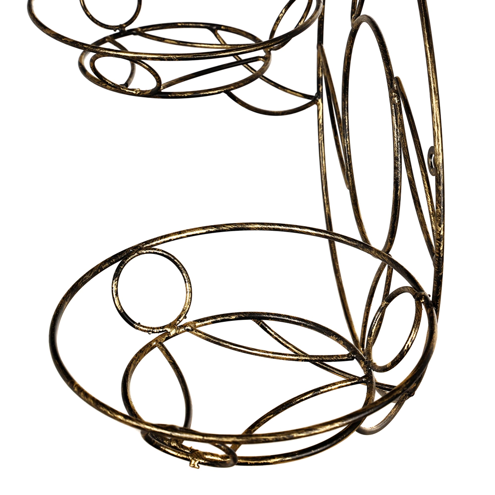 Подставка для цветов настенная на 2 горшка 35,5х57х22,5 см