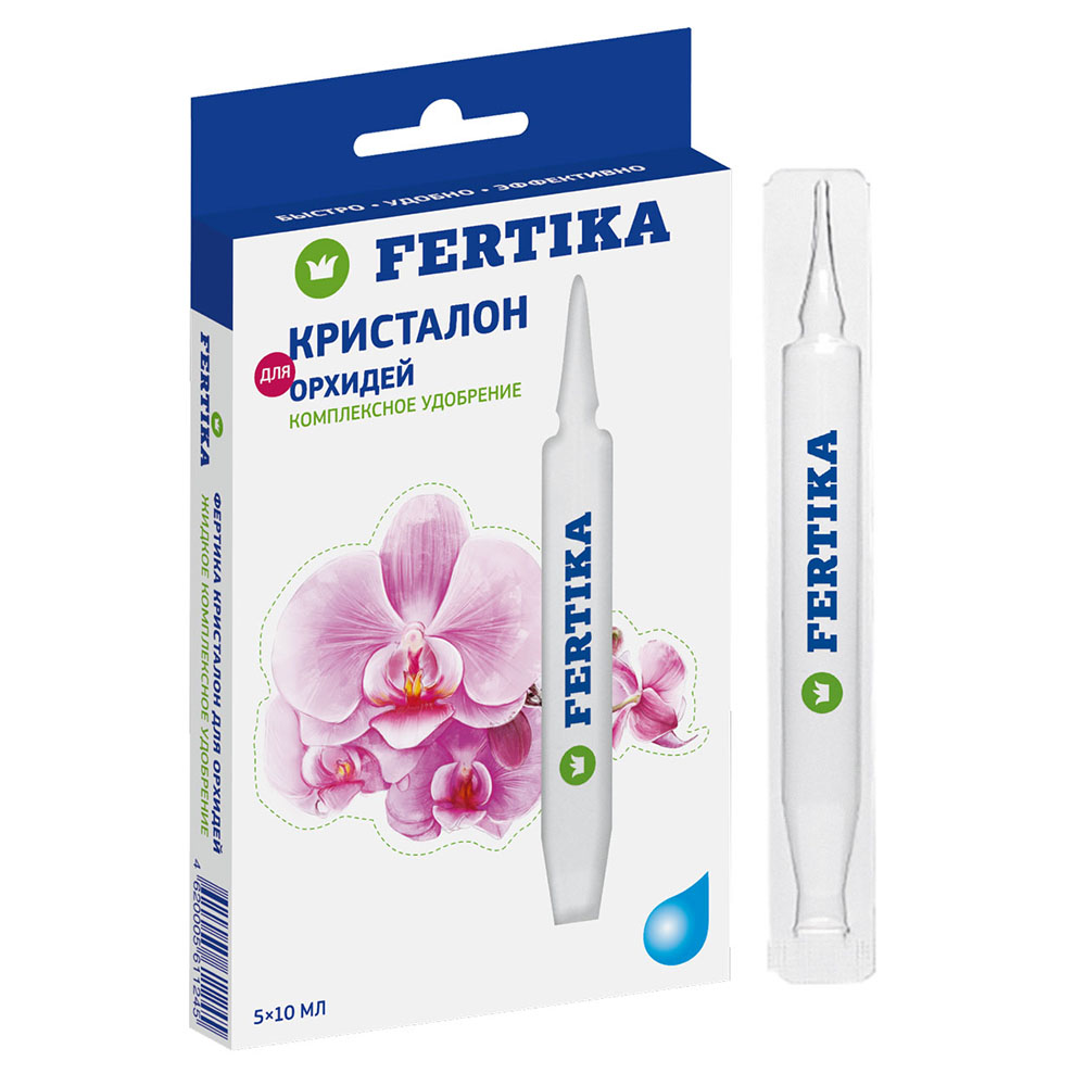

Удобрение Кристалон для орхидей 5х10 мл