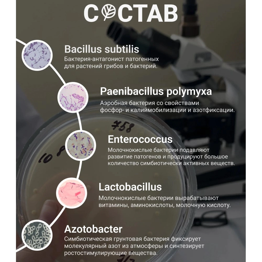 Средство защиты Живое удобрение БТУ 15 мл ЭкоДачник