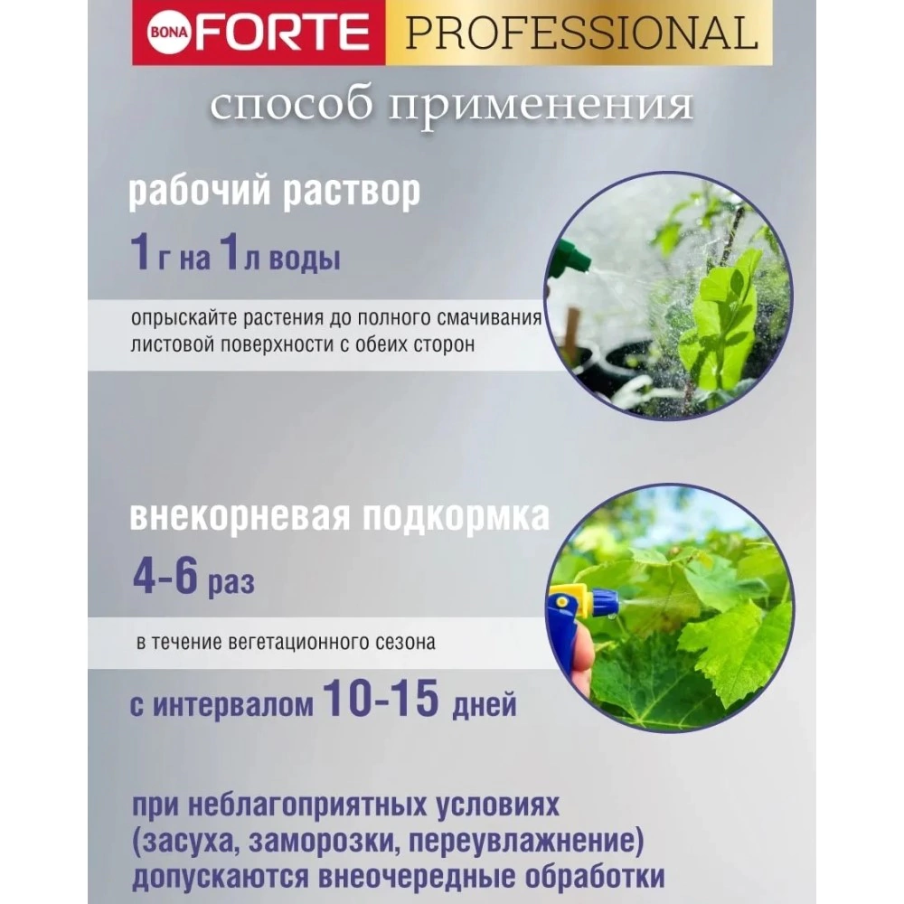 Комплекс аминокислот и удобрение Аминозаряд 18в1 Bona Forte 10 г