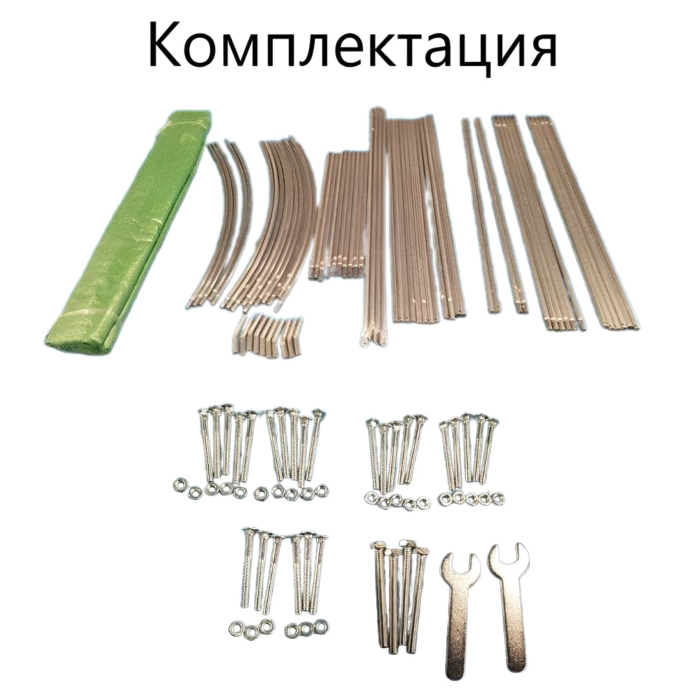 Теплица 6х3х2 м с чехлом 140 г/м2 GREENHOUSE