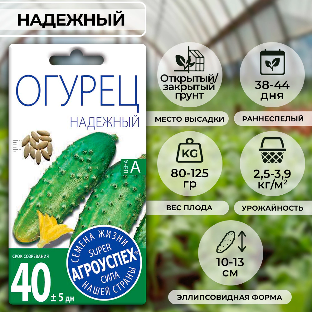 Огурец Надежный ранний 1 г