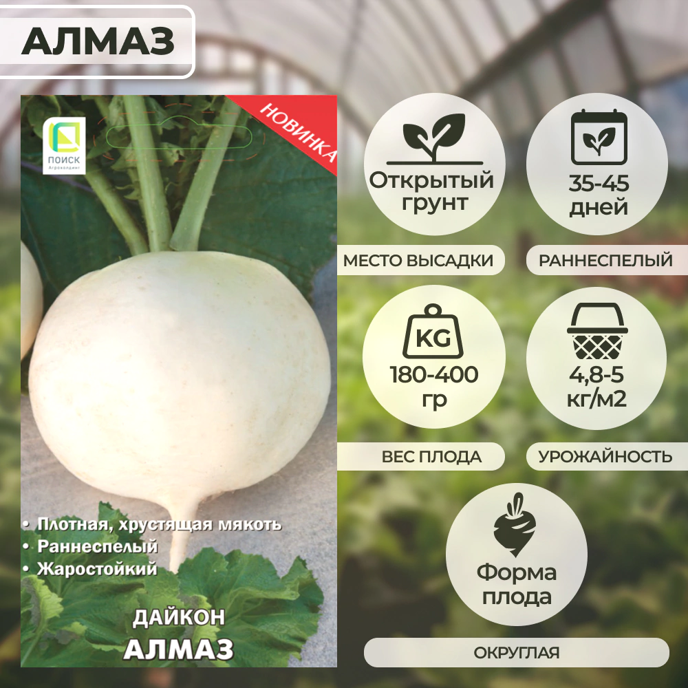 Дайкон Алмаз 1 г Поиск