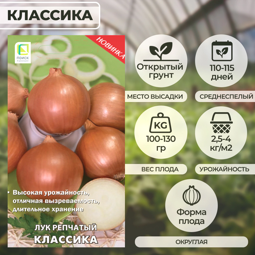 Лук репчатый Классика 1 г
