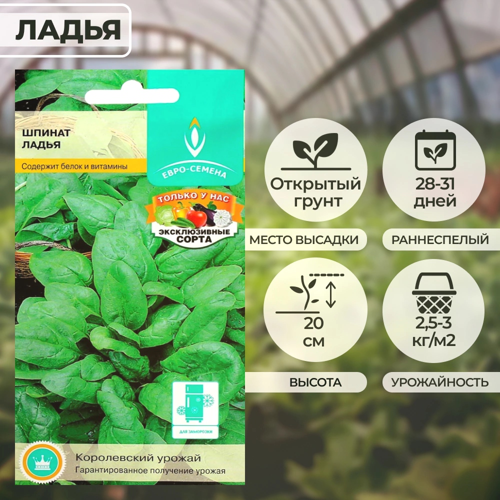 Шпинат Ладья 1 г