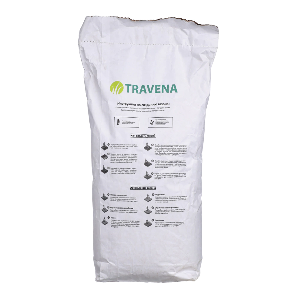Семена газонной травы Солнечная 5 кг TRAVENA