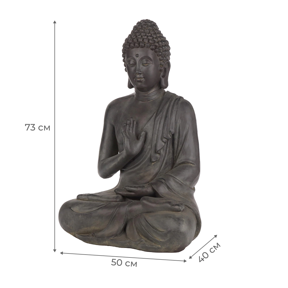 Садовая фигура Будда 50х40х73 см