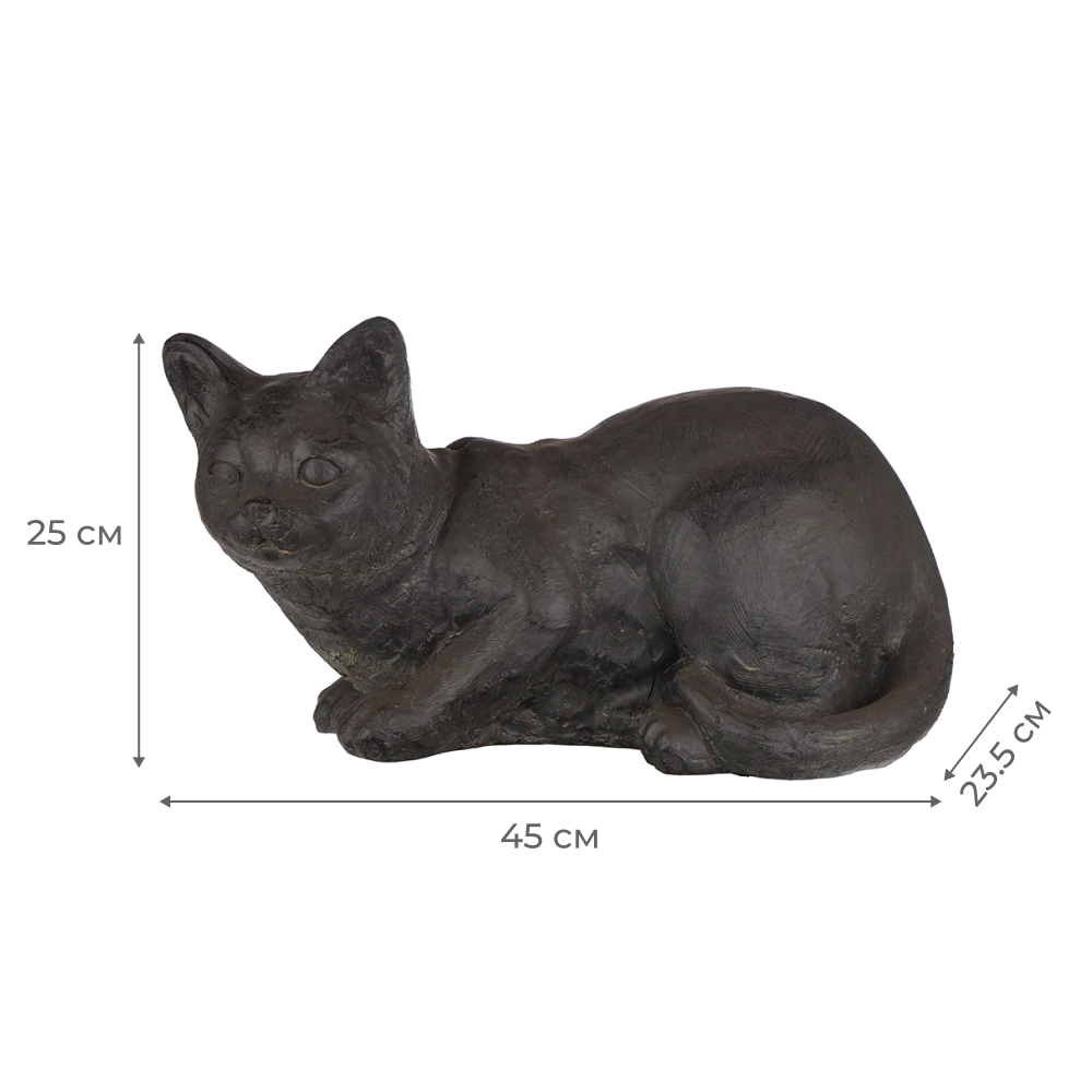 Садовая фигура Кот 45х23,5х25 см