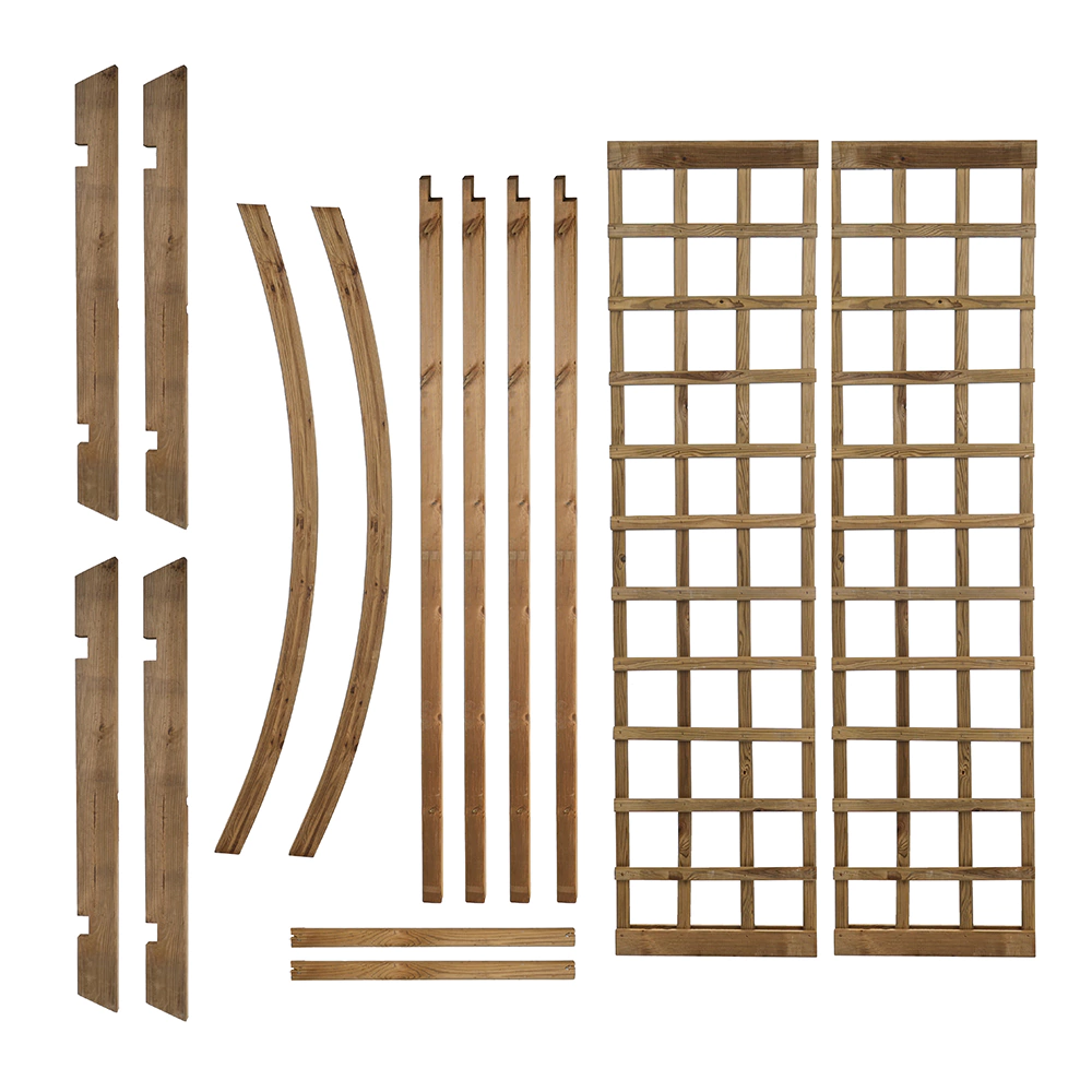 Пергола деревянная 230х150x52 см