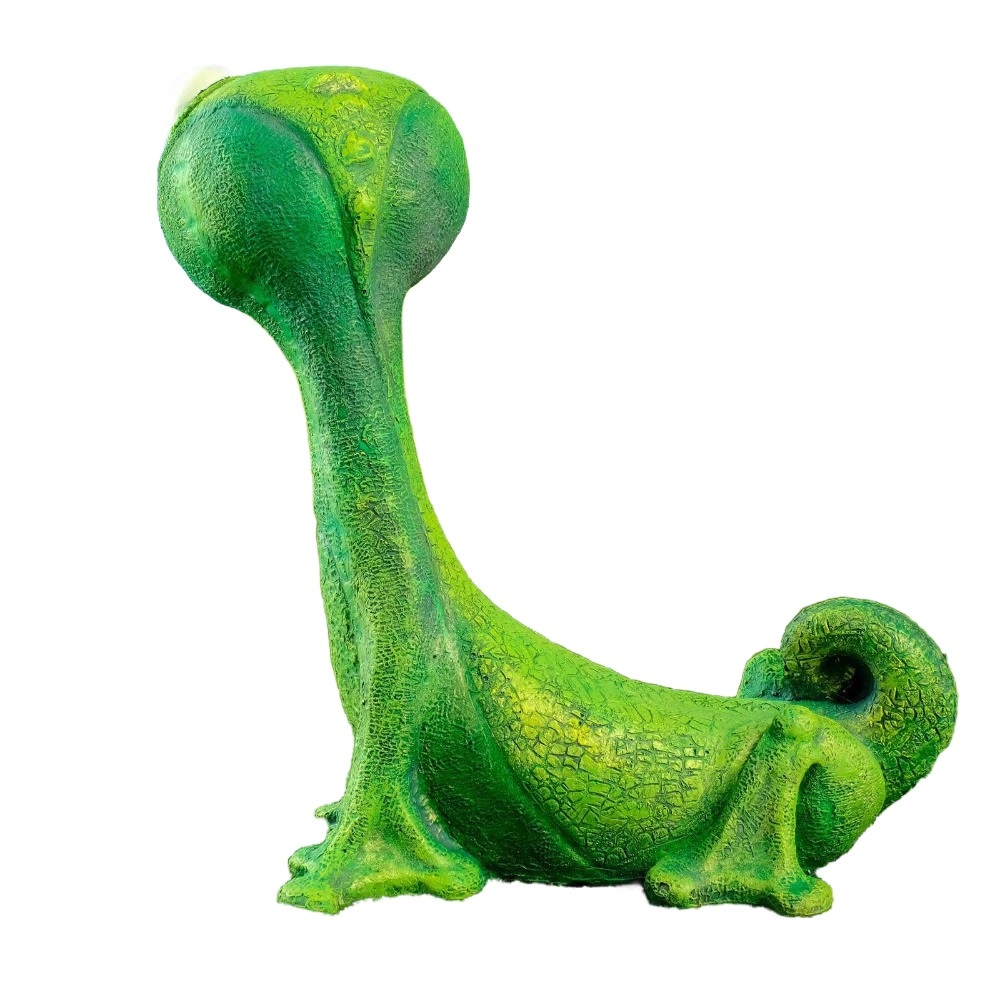 Садовая фигура Ящерка Кузятница 30х24х20 см