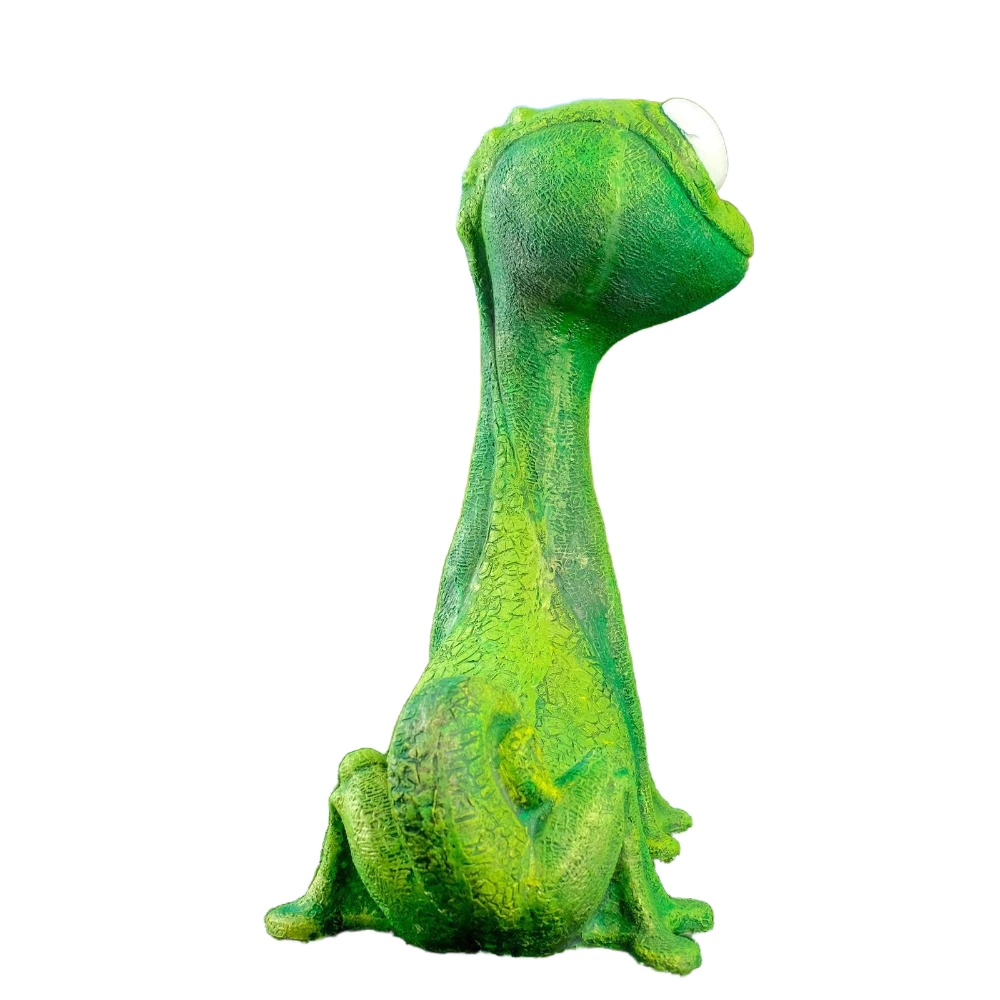 Садовая фигура Ящерка Кузятница 30х24х20 см