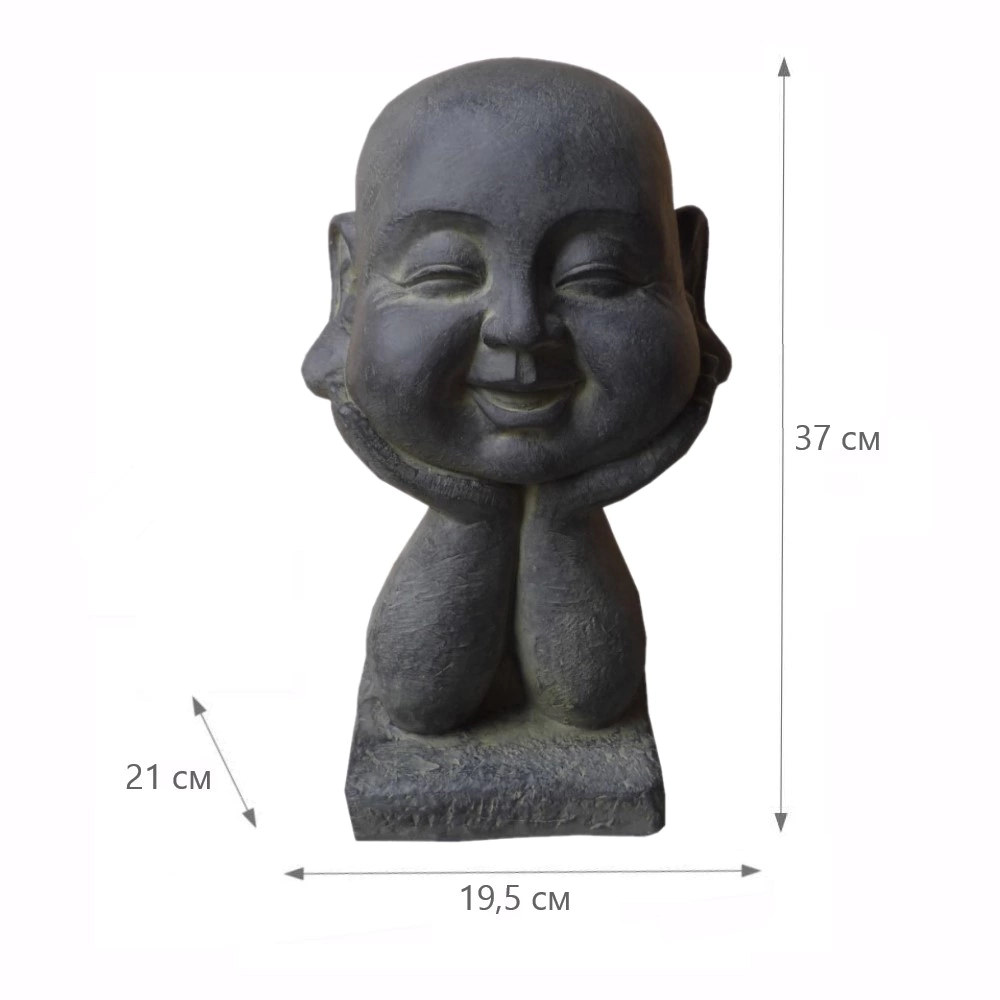 Садовая фигура Монах 21x19,5x37 см