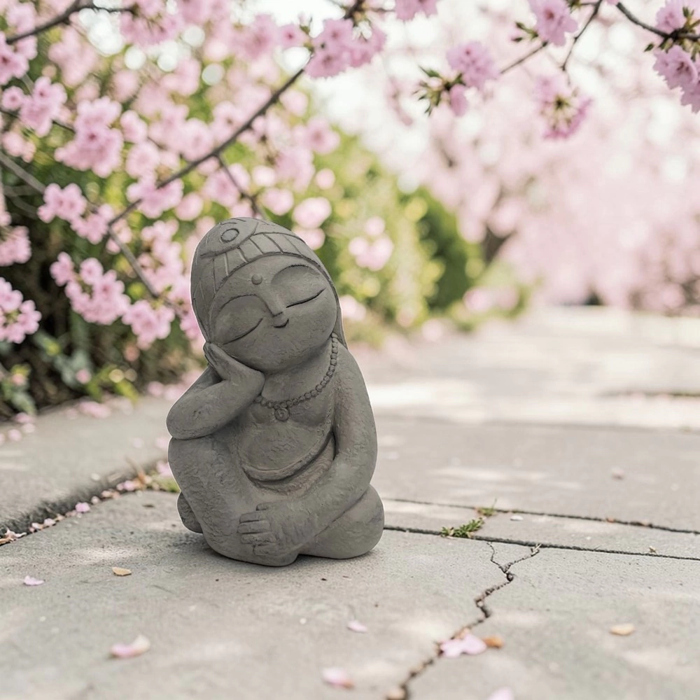 Садовая фигура Будда Дзидзо 25,5x25x36 см