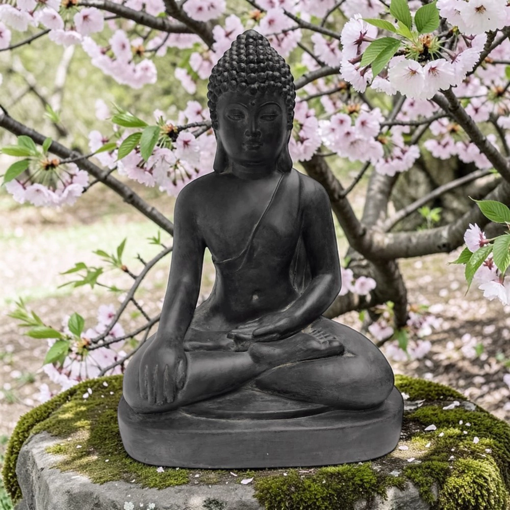 Садовая фигура Будда 42,5x30,5x60 см