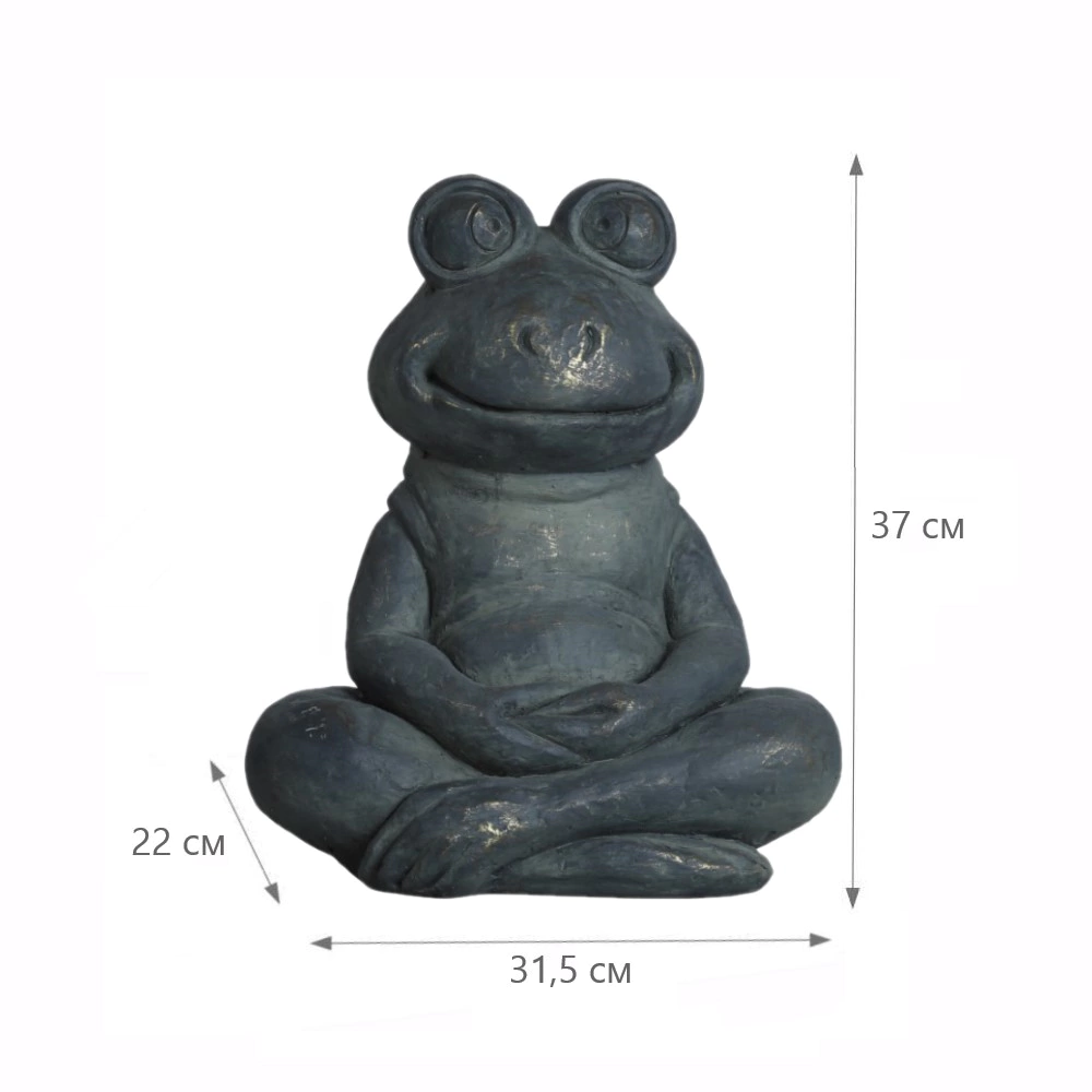 Садовая фигура Лягушка 31,5x22x37 см