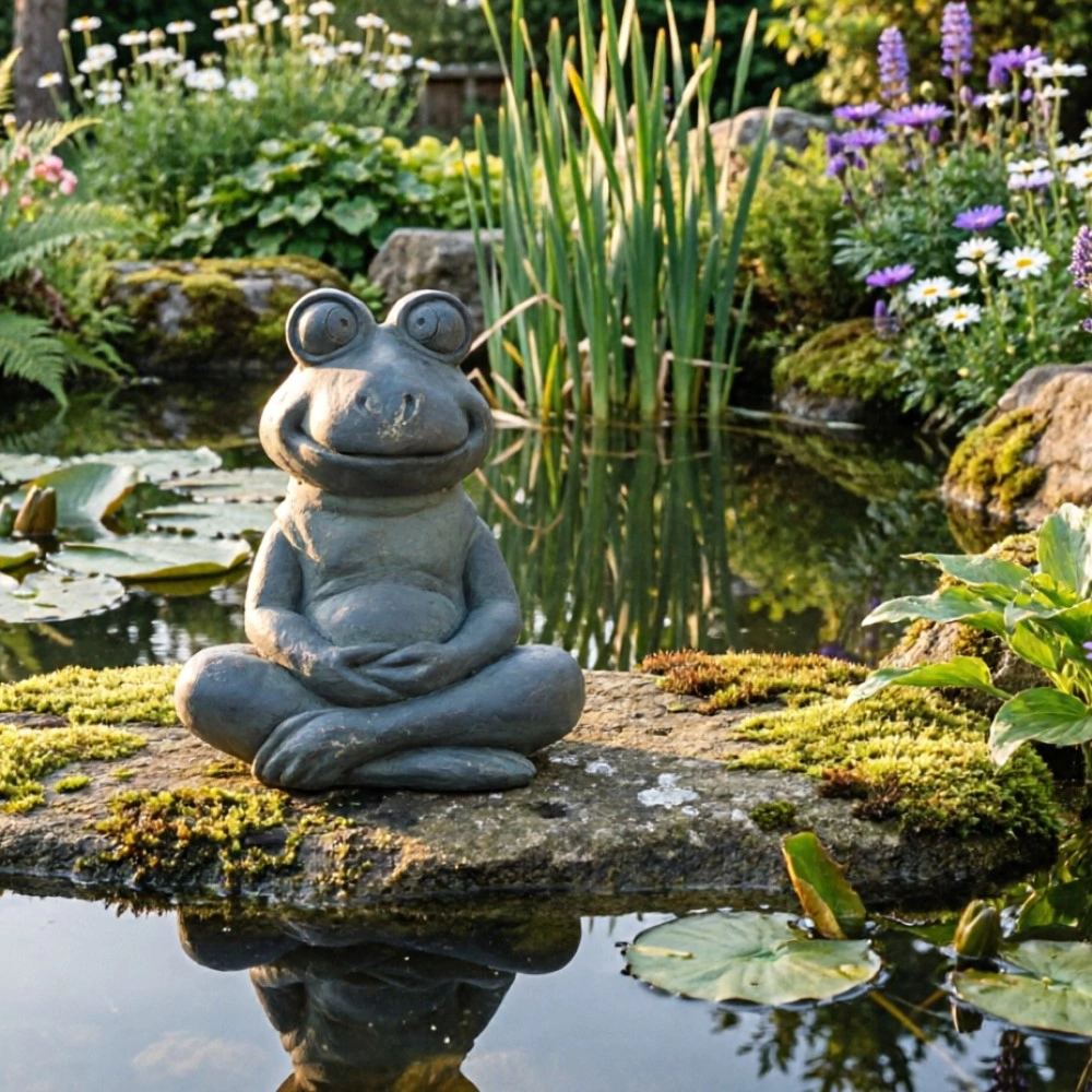 Садовая фигура Лягушка 31,5x22x37 см