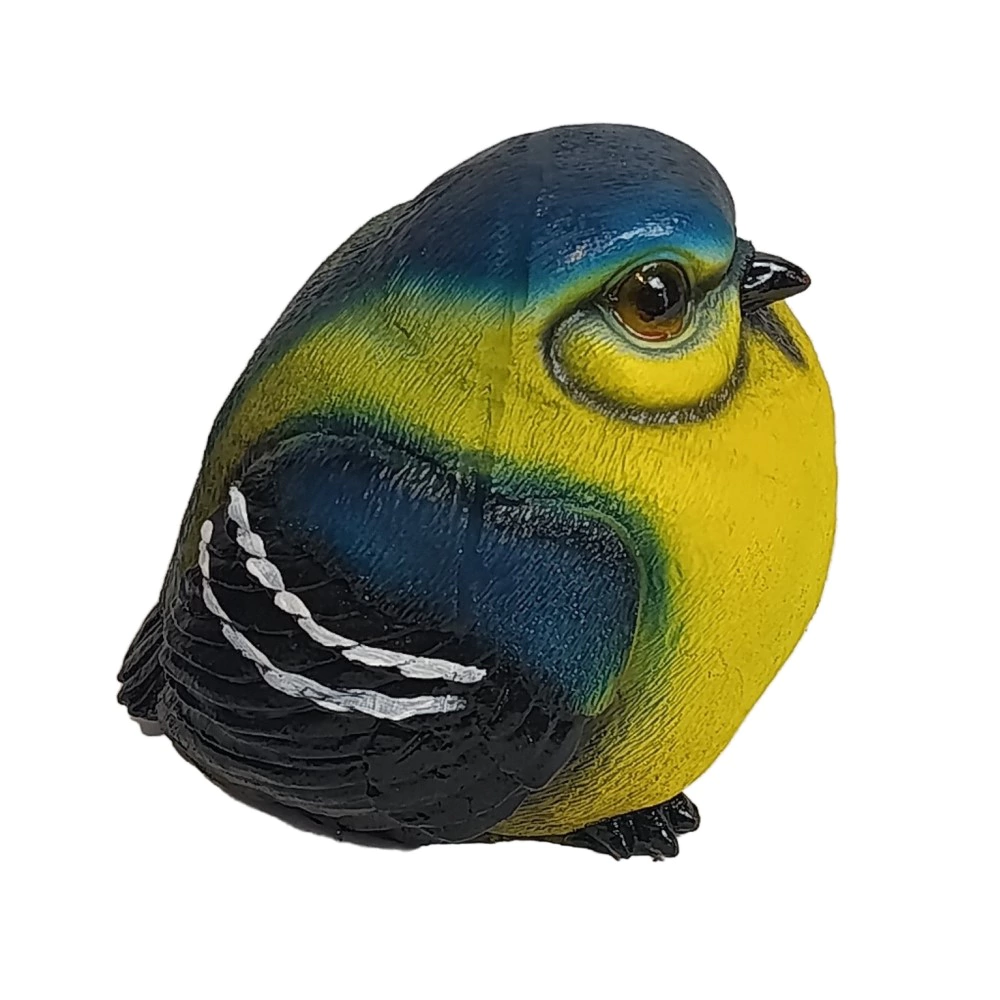 Садовая фигура Синица маленькая h16 см d18 см