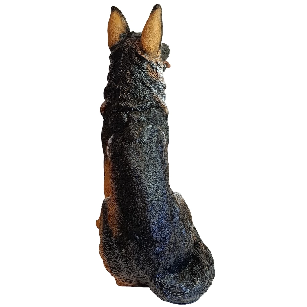 Садовая фигура Собака овчарка большая 85х45х40 см