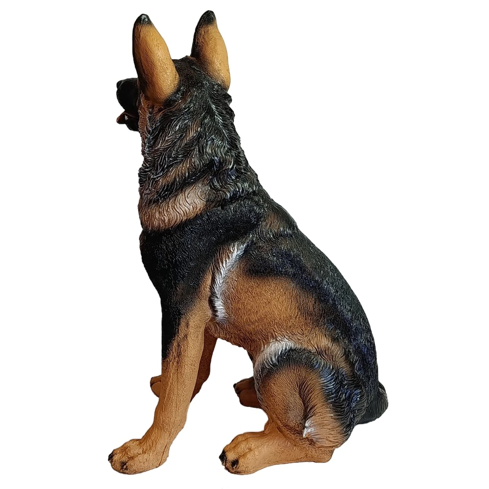 Садовая фигура Собака овчарка большая 85х45х40 см