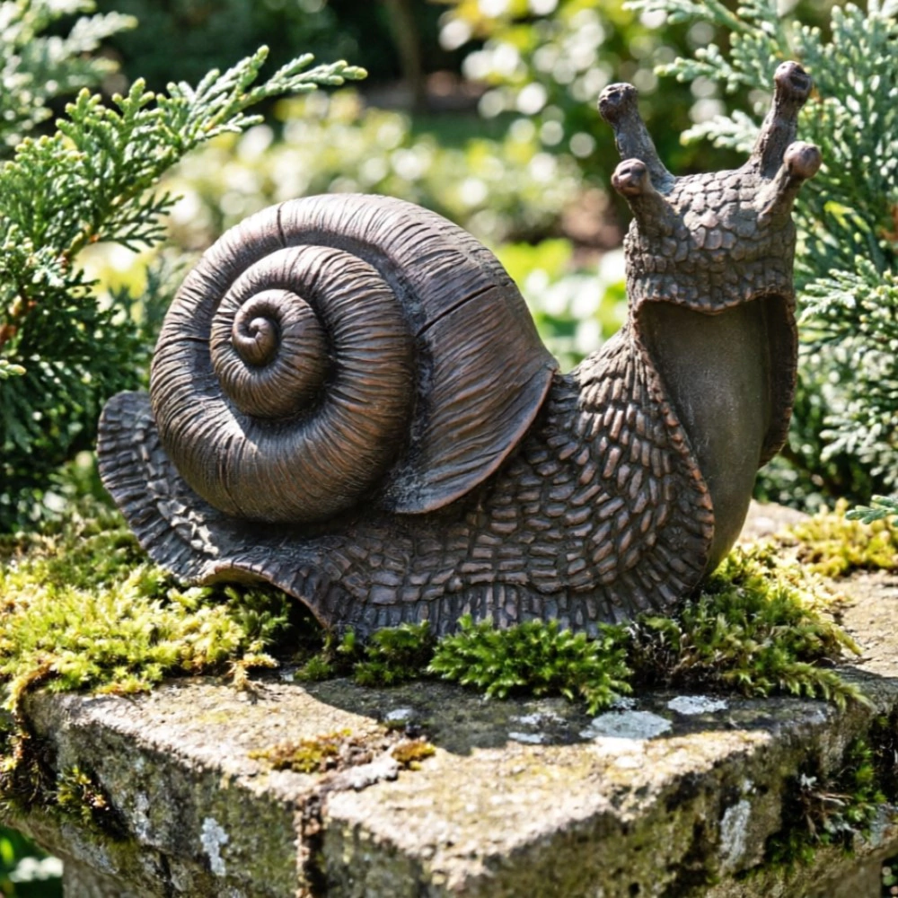 Садовая фигура Улитка ползет 18х25х16 см