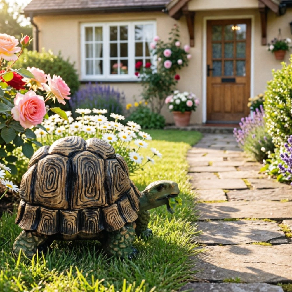 Садовая фигура Черепашка H-16 см