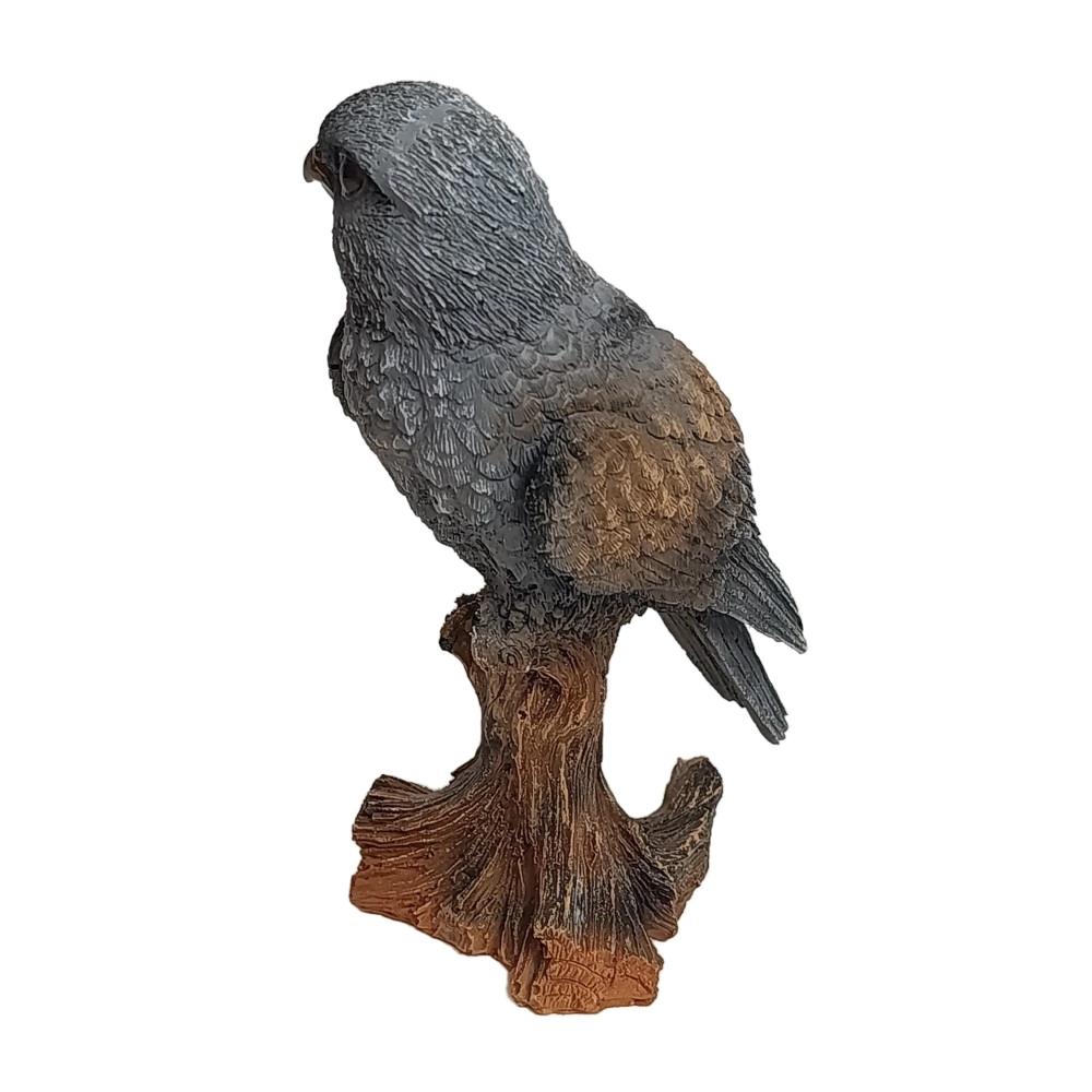 Садовая фигура Птенец на коряге 22х10х13 см