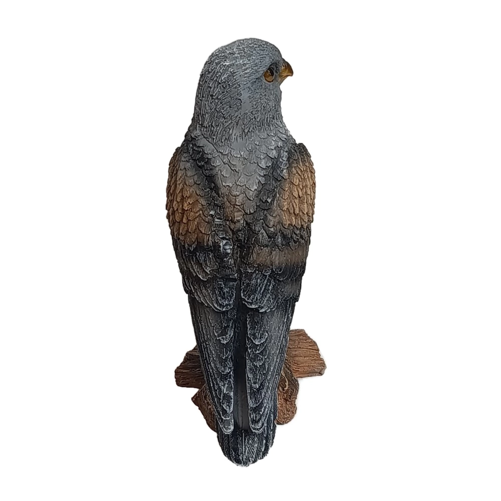 Садовая фигура Птенец на коряге 22х10х13 см