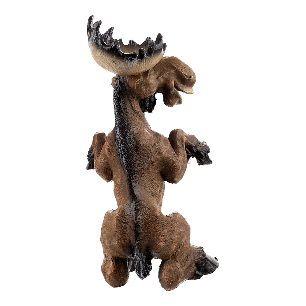 Садовая фигура Лось с тележкой 42x24x39 см