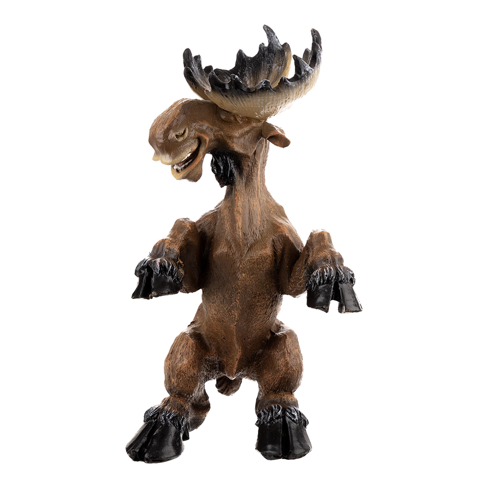 Садовая фигура Лось с тележкой 42x24x39 см