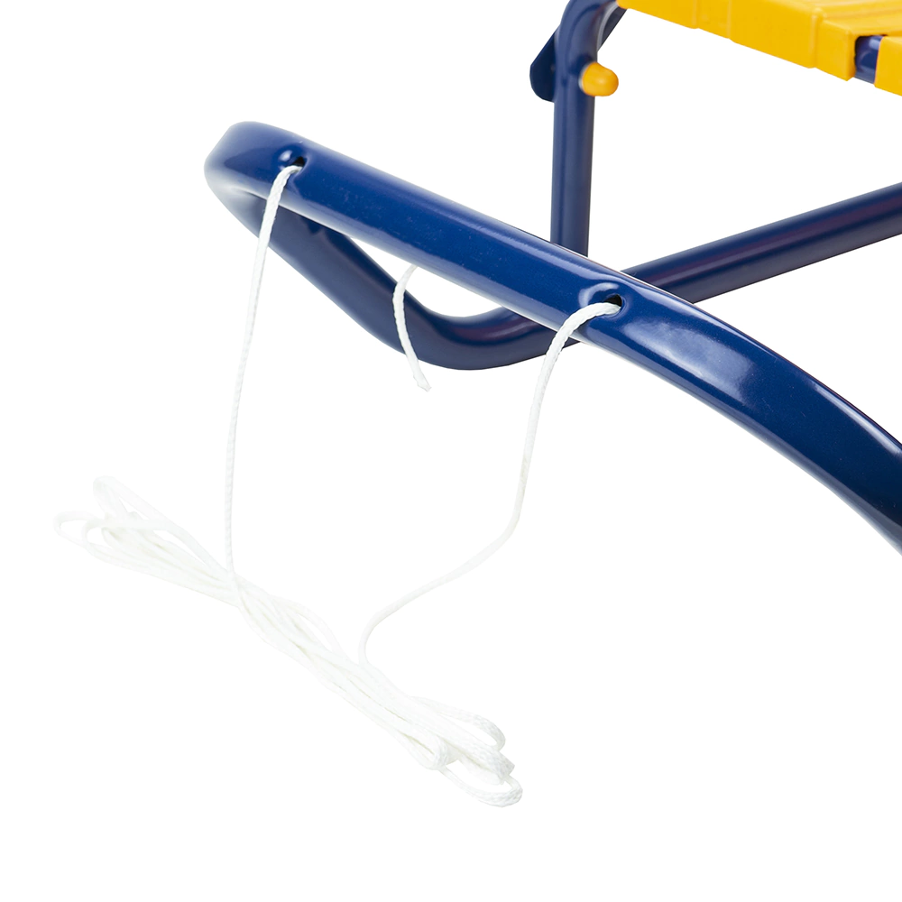 Санки детские 79,8х36,4х36,5 см металлические с пластиковым сиденьем