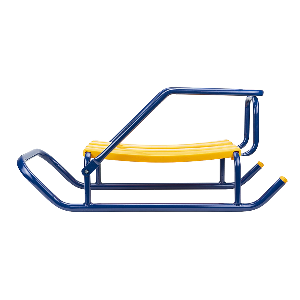 Санки детские 79,8х36,4х36,5 см металлические с пластиковым сиденьем