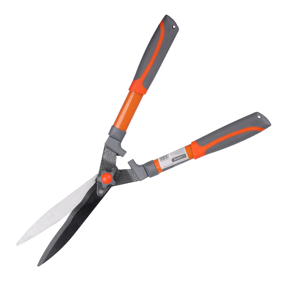 Кусторез для фигурной стрижки с металлическими рукоятками KRONS