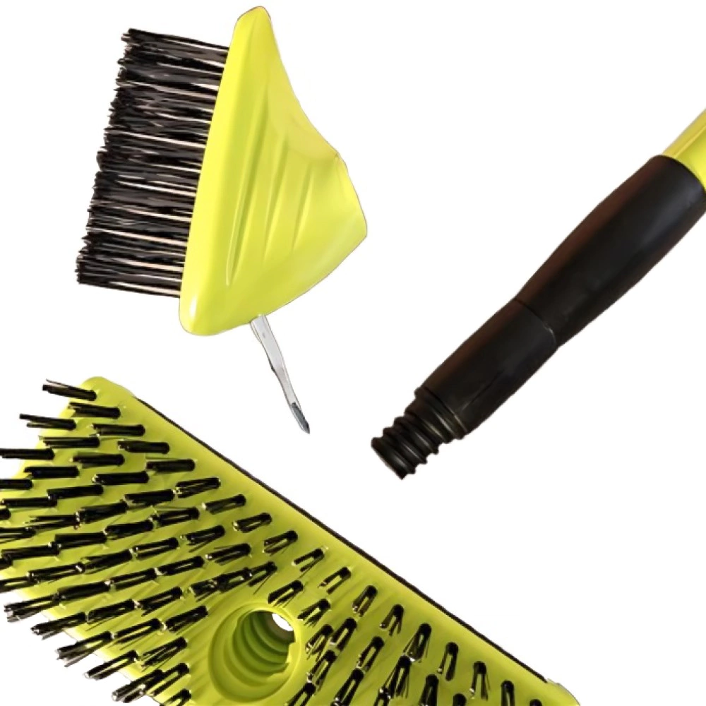 Набор щеток с телескопической рукояткой для очистки пола и межплиточных швов