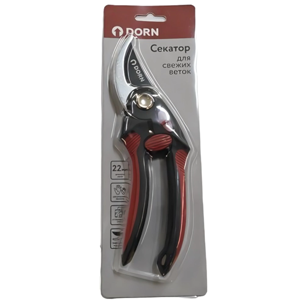 Секатор для свежих веток с регулируемым захватом DORN