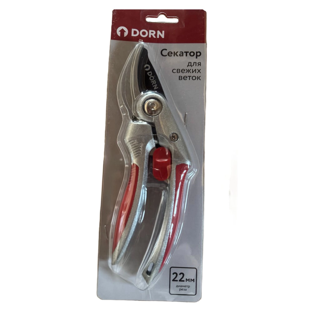 Секатор для свежих веток с алюминиевыми рукоятками DORN