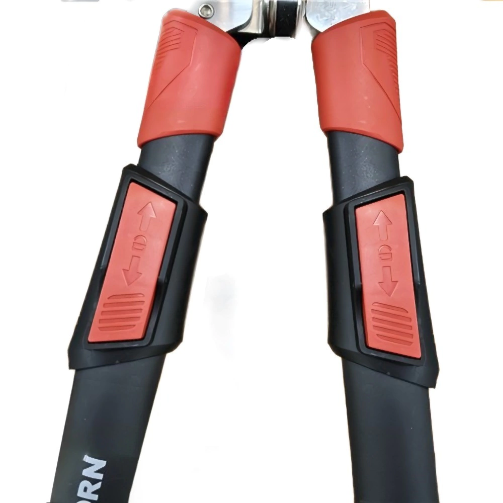 Кусторез с телескопическими стальными рукоятками и прижимным механизмом DORN