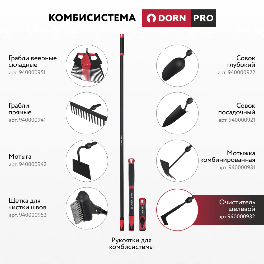 Очиститель щелевой для комбисистемы DORN PRO