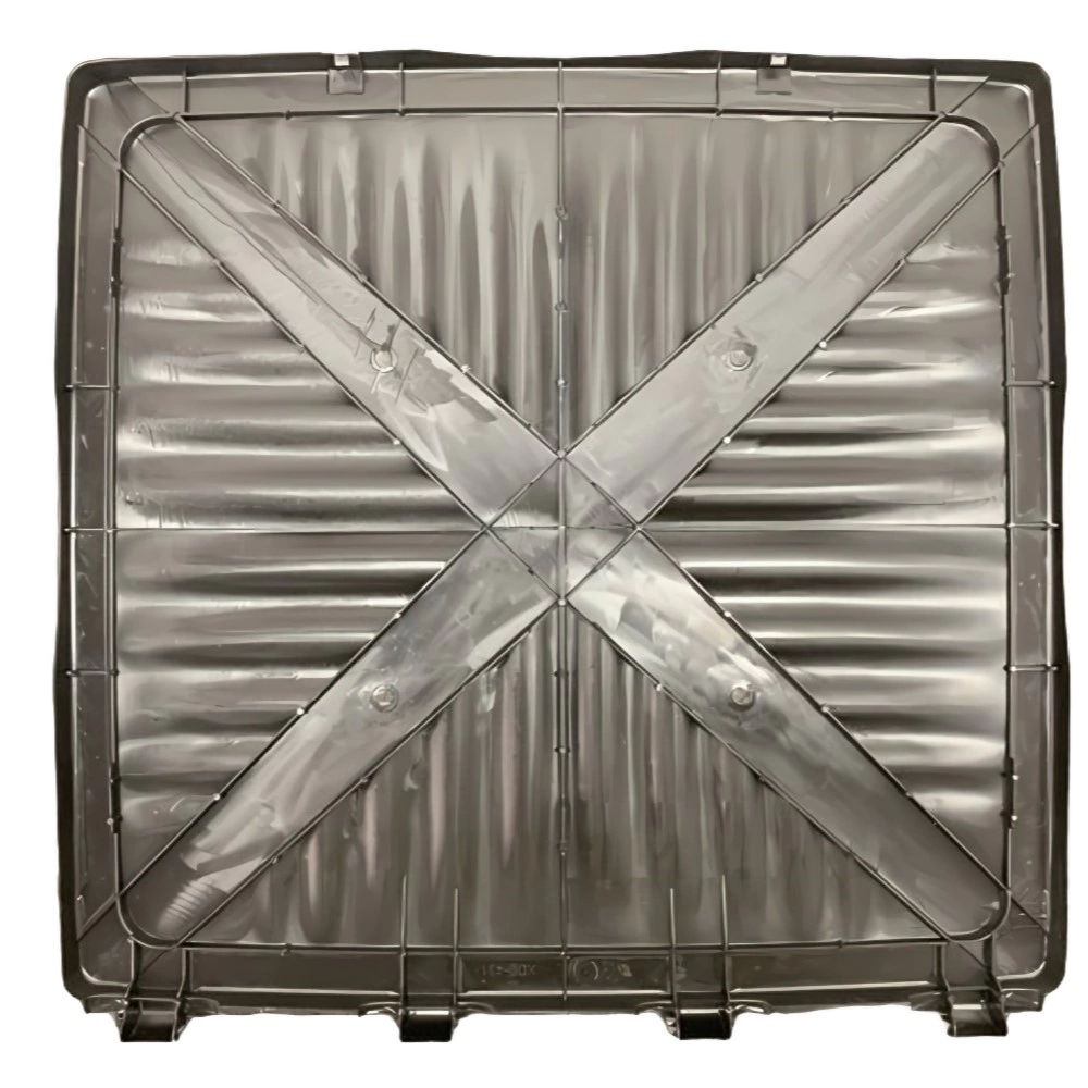 Компостер садовый на 300 л 61х61х83 см с крышкой черный