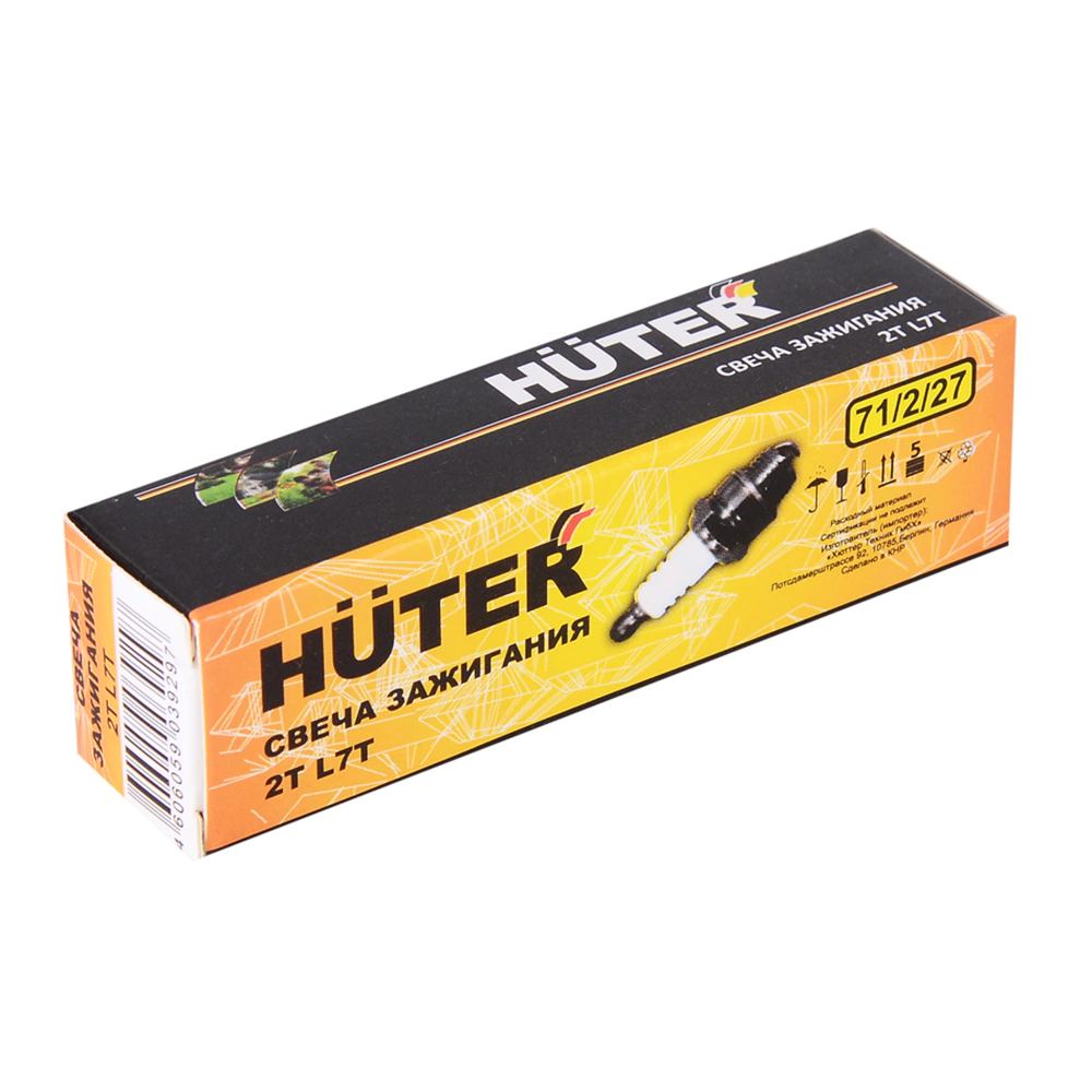 Свеча зажигания 2T L7T HUTER 71/2/27