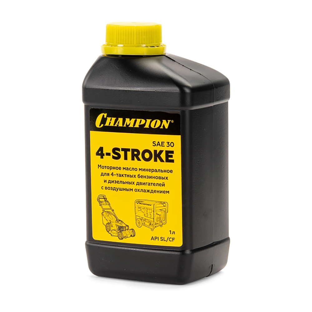 Масло для 4-тактных двигателей минеральное SAE 30 1 л CHAMPION