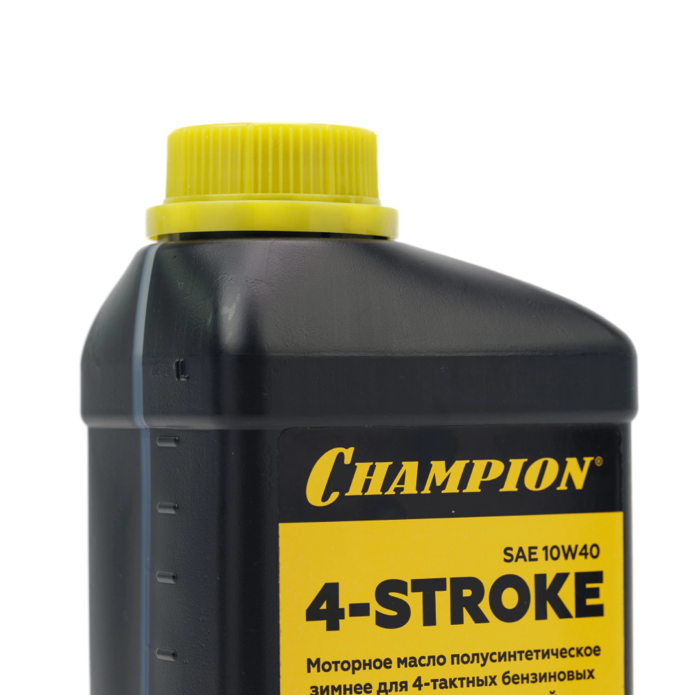 Масло для 4-тактных полусинтетическое зимнее 1 л CHAMPION 10W40 SL/CF