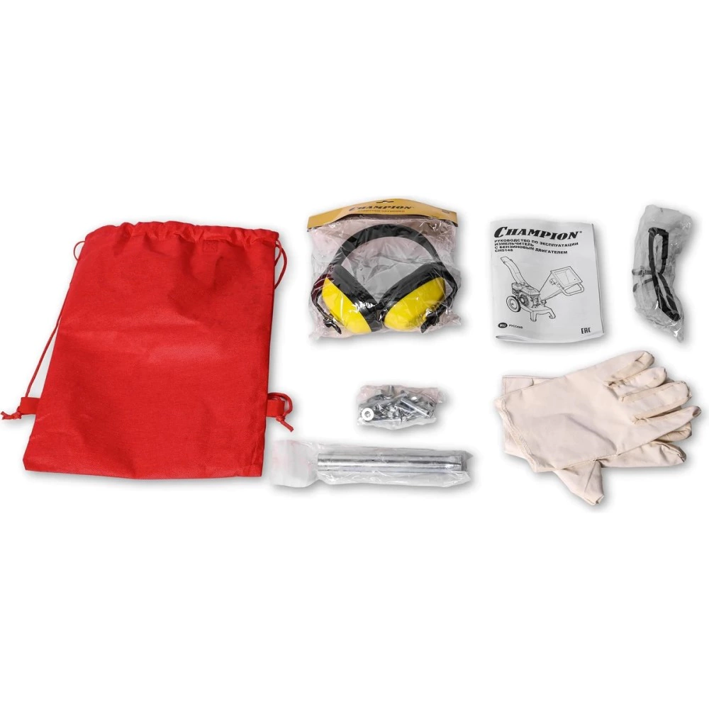 Измельчитель бензиновый CHAMPION CH5148, 6.5 л. с.