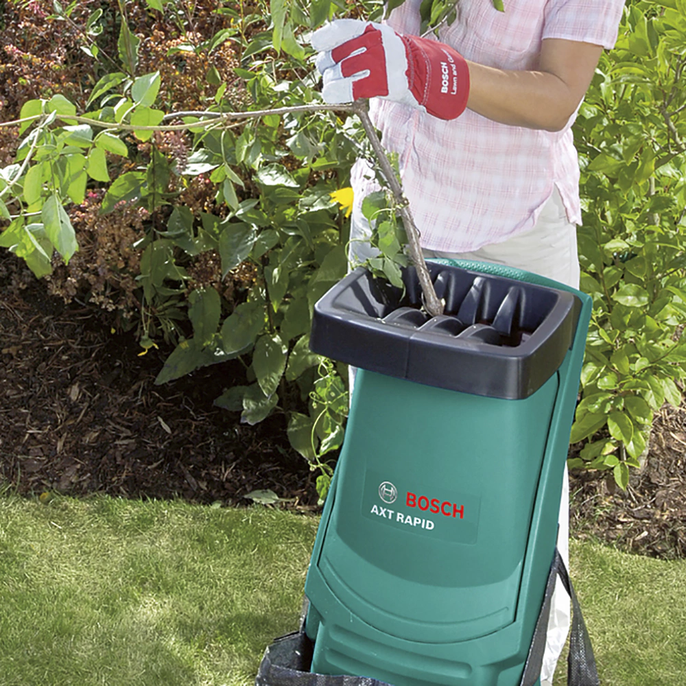 Садовый электрический измельчитель Bosch AXT RAPID 2200, 2200 Вт
