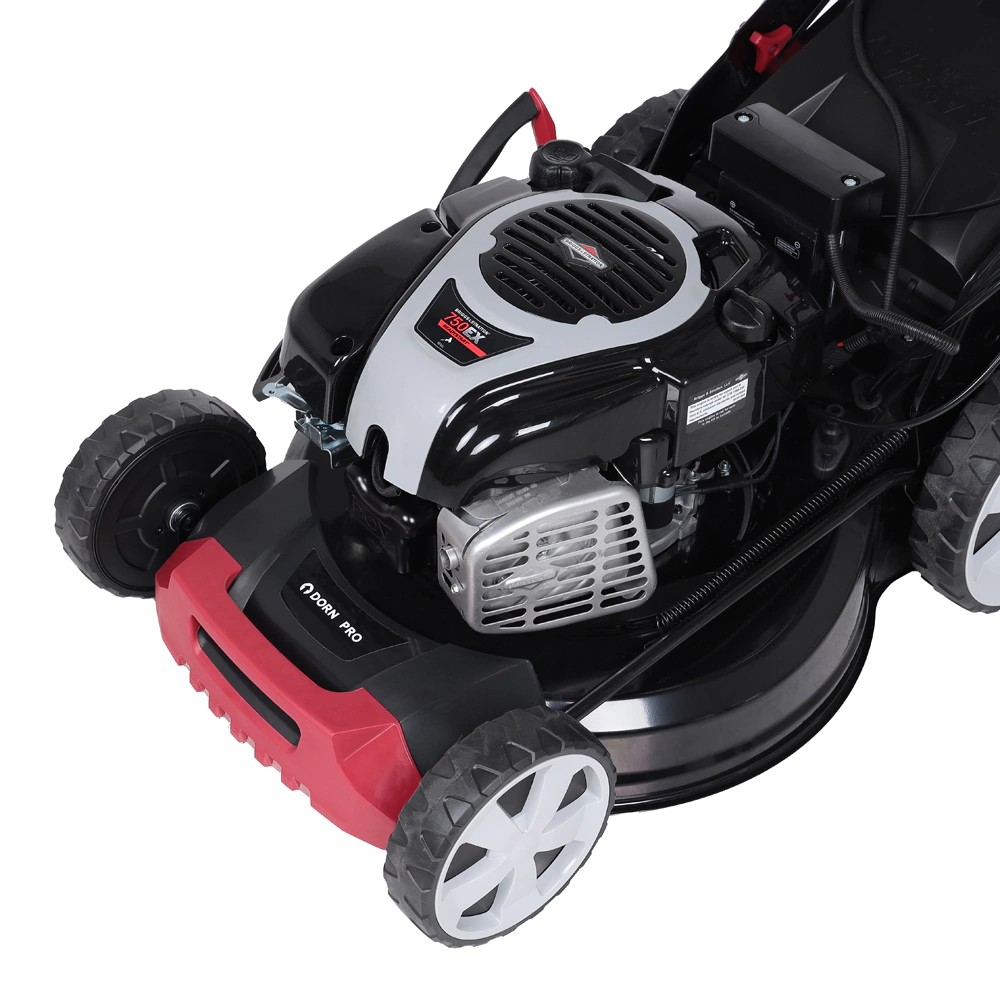 Газонокосилка бензиновая самоходная DORN PRO Briggs & Stratton G53SHL-K, 4 л.с. захват 53 см