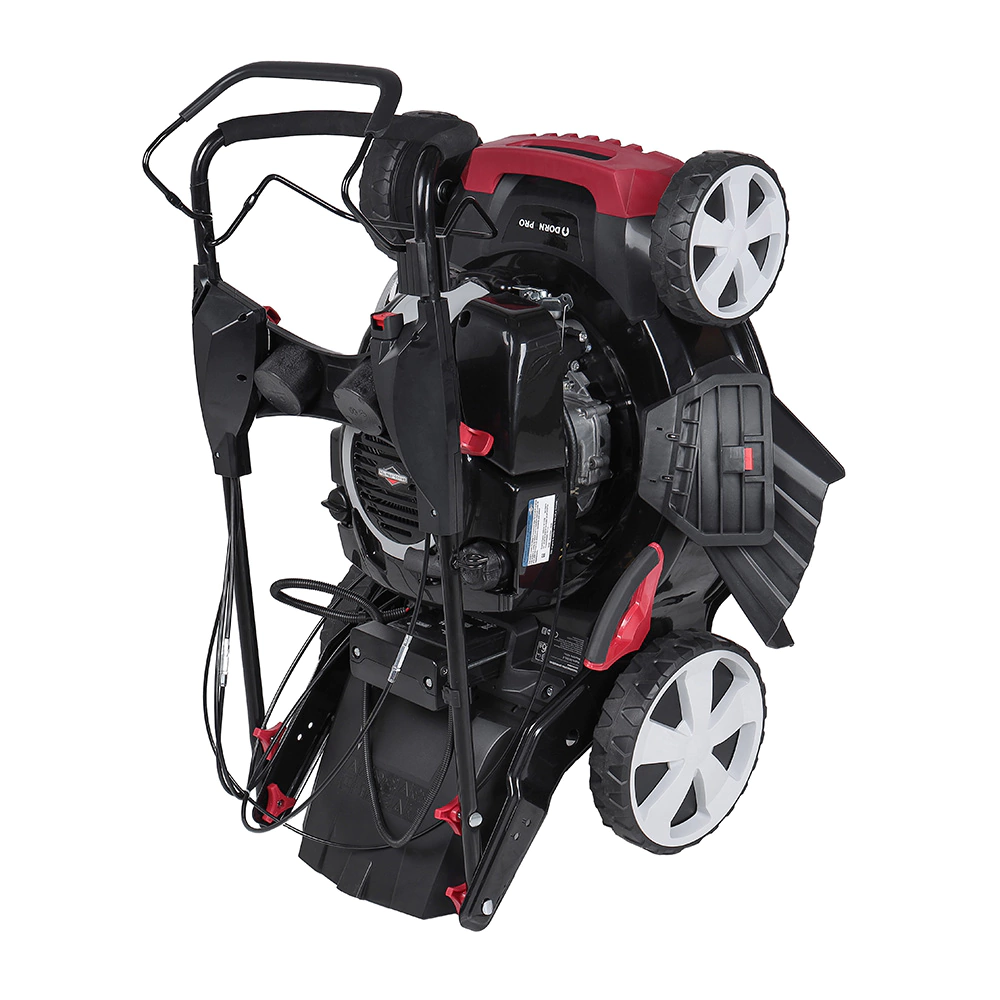 Газонокосилка бензиновая самоходная DORN PRO Briggs & Stratton G53SHL-K, 4 л.с. захват 53 см