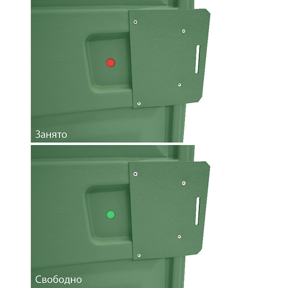Туалетная кабина с баком на 250 л EcoLight